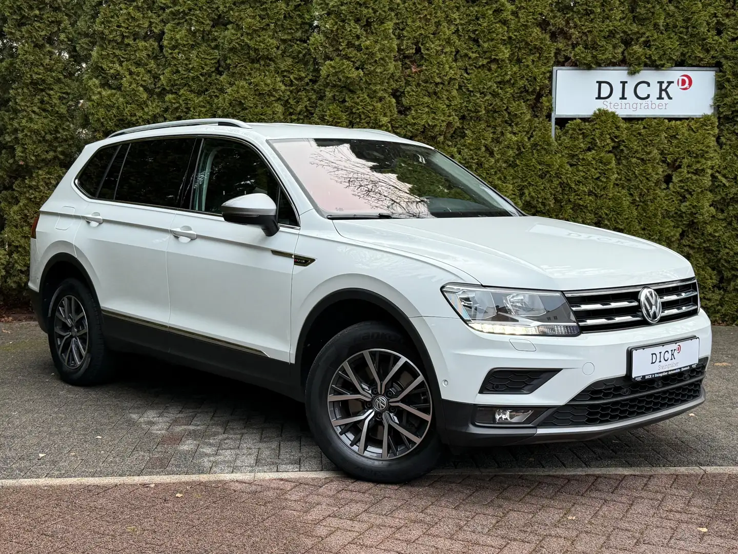 Volkswagen Tiguan Allspace 2.0 TDI DSG 4M VIRT+SHZ+360°+ACC Weiß - 1