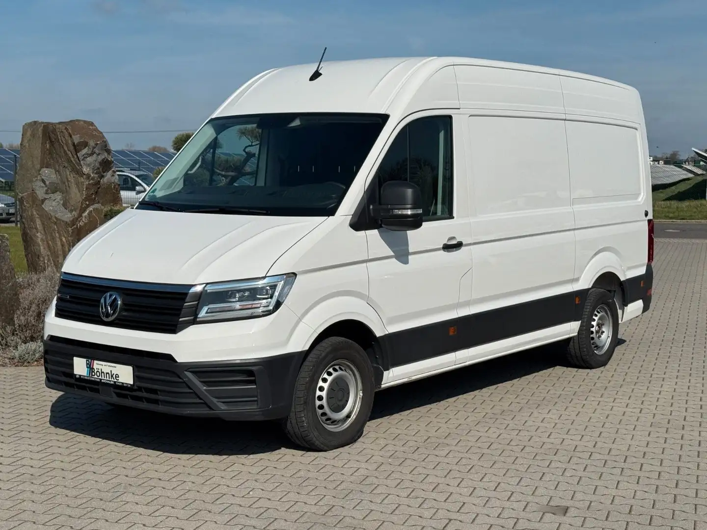 Volkswagen Crafter Kasten Kasten 35 4MOTION LED NAVI AHK KA Blanc - 1