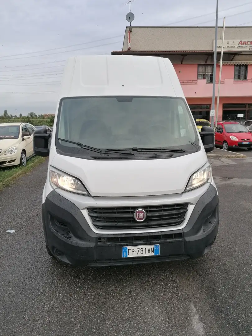 Fiat Ducato FIAT DUCATO EURO6 MAXI TETTO RIALZATO PASSO LUNGO Blanc - 1