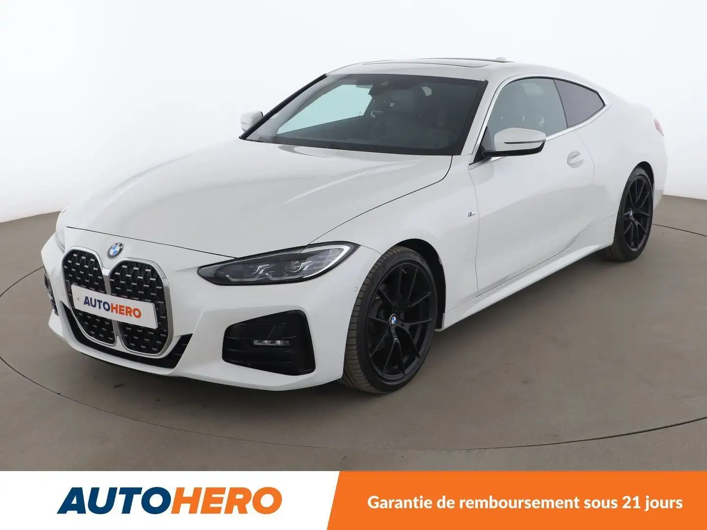 BMW 420 Coupé 420iA M Sport Blanc - 1