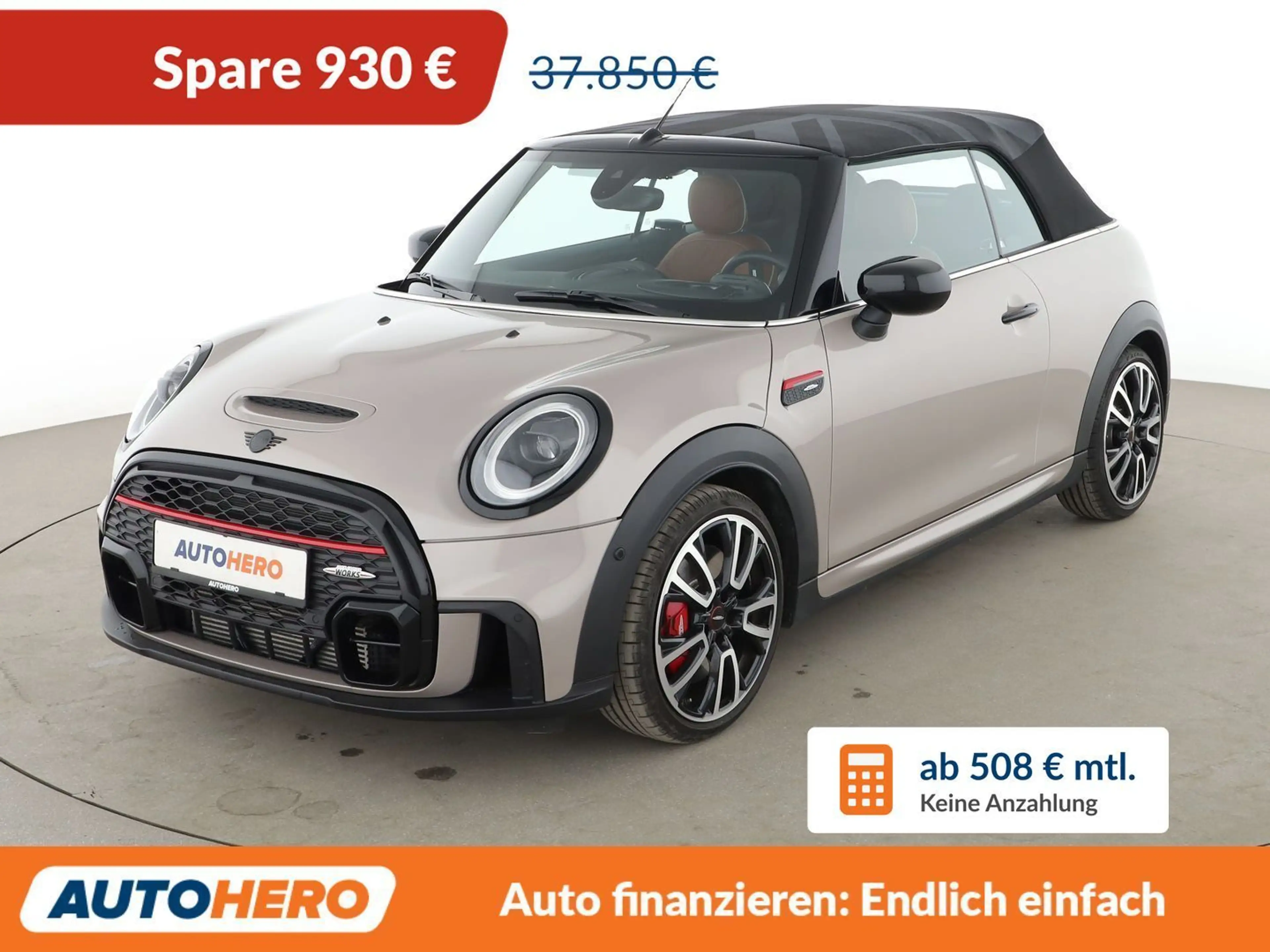 MINI John Cooper Works Cabrio John Cooper Works Aut.*NAVI*LED*HUD*ACC*H&K*CAM*