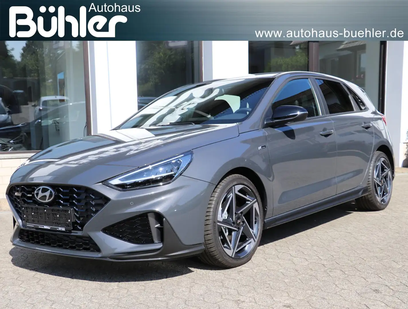 Hyundai i30 N Line Plus 1.5 T-GDI - Alcantara, el. Sitzeins... Grau - 1