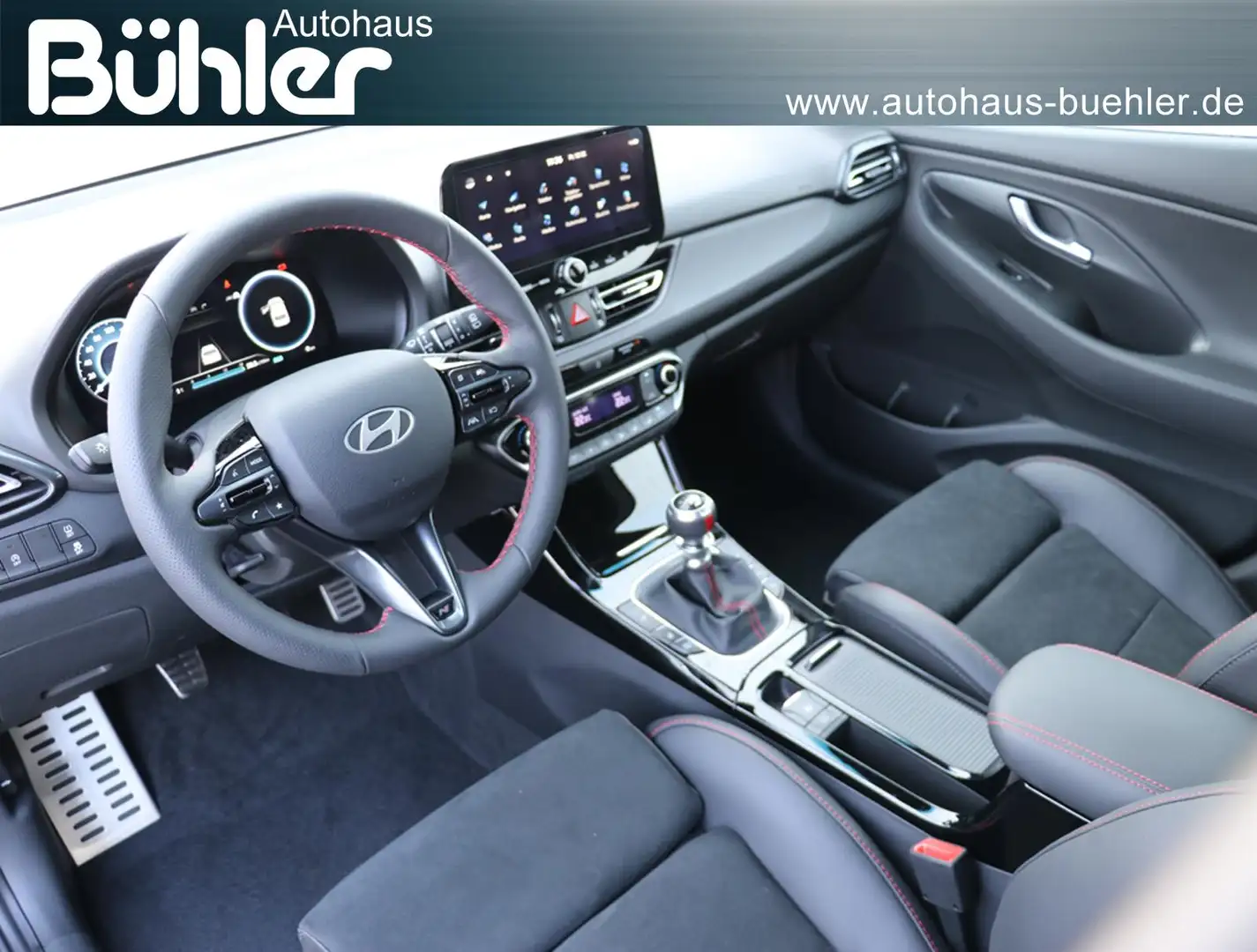 Hyundai i30 N Line Plus 1.5 T-GDI - Alcantara, el. Sitzeins... Grau - 2