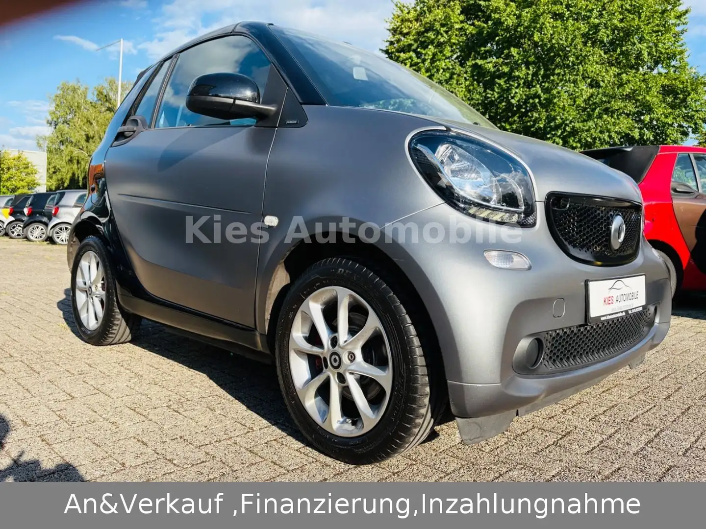 smart forTwo Cabrio Passion AUTOM/SITZH/KLIMA/TÜV/ALU Grau - 2
