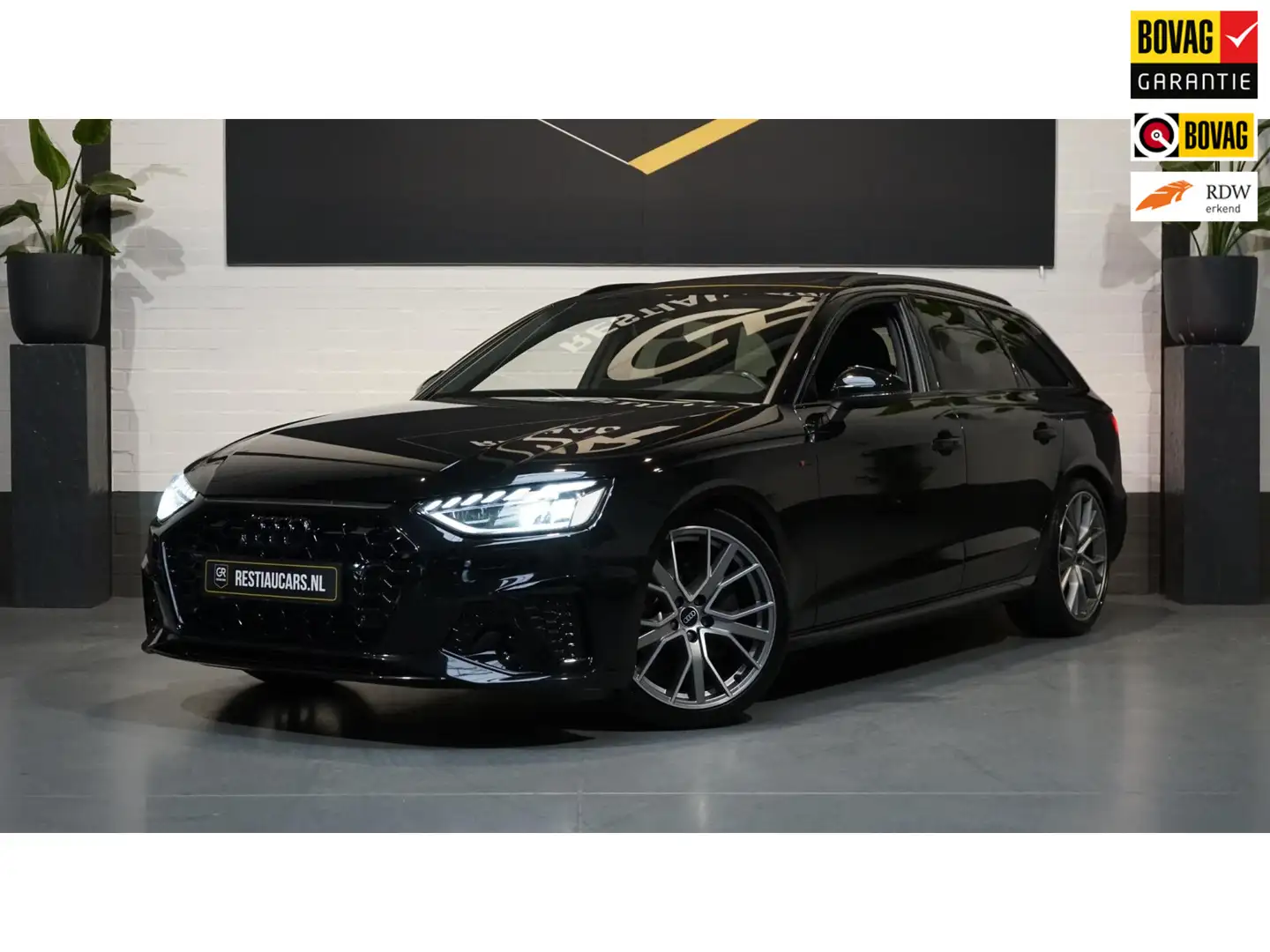 Audi A4 Avant 40 TFSI 3x S-Line BLACK OPTIK AUTOMAAT-ALCAN Noir - 1