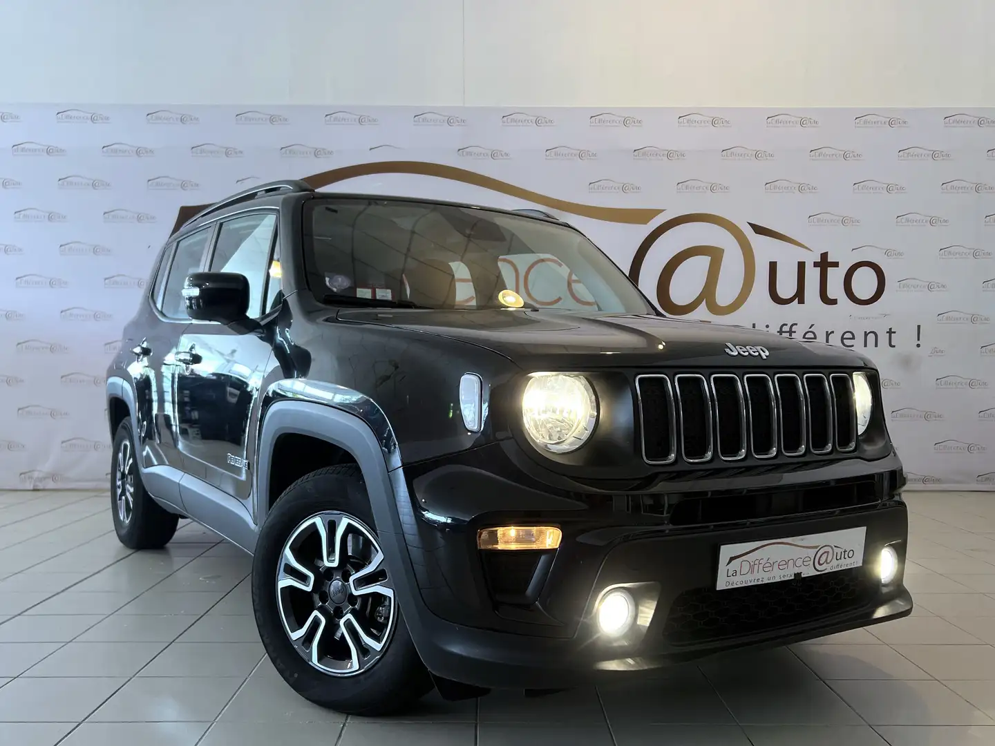 Jeep Renegade 1.3 GSE T4 150 ch BVR6 Longitude Negro - 2
