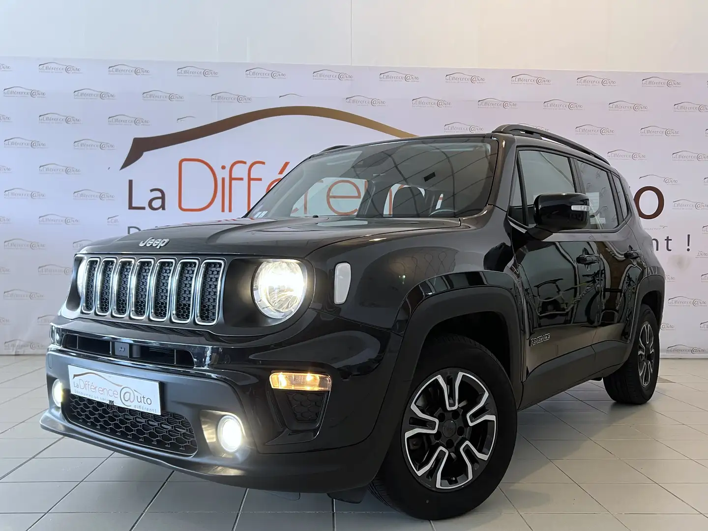Jeep Renegade 1.3 GSE T4 150 ch BVR6 Longitude Negro - 1