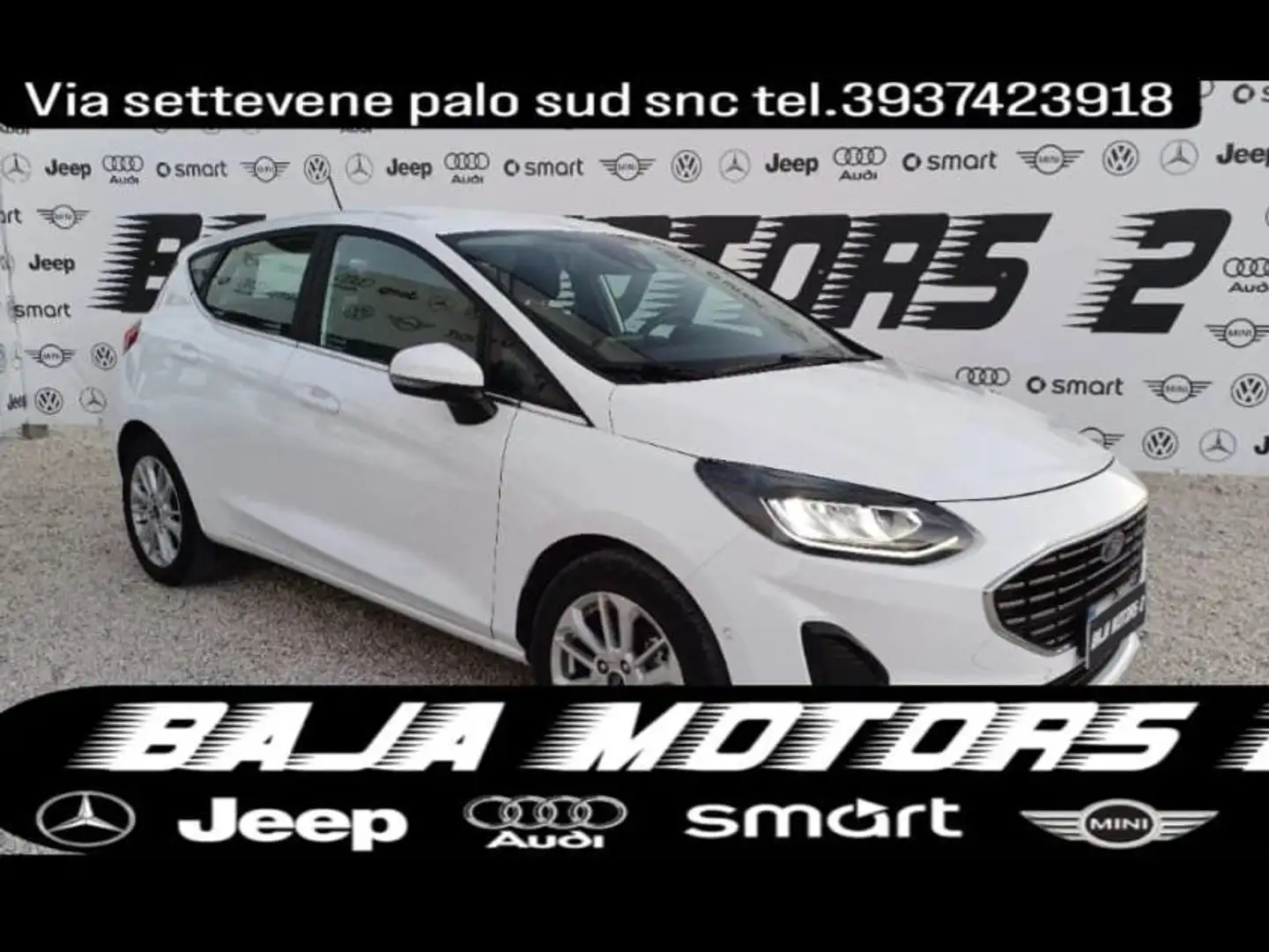 Ford Fiesta Fiesta 5p 1.1 Titanium 75cv Bianco - 1