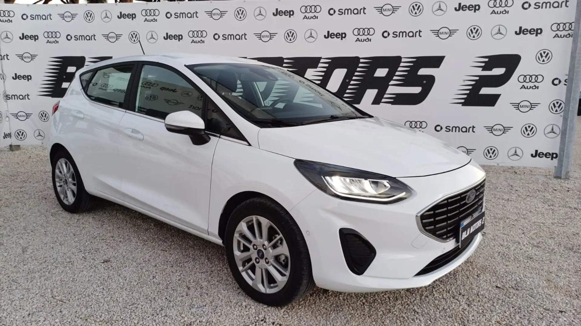 Ford Fiesta Fiesta 5p 1.1 Titanium 75cv Bianco - 2