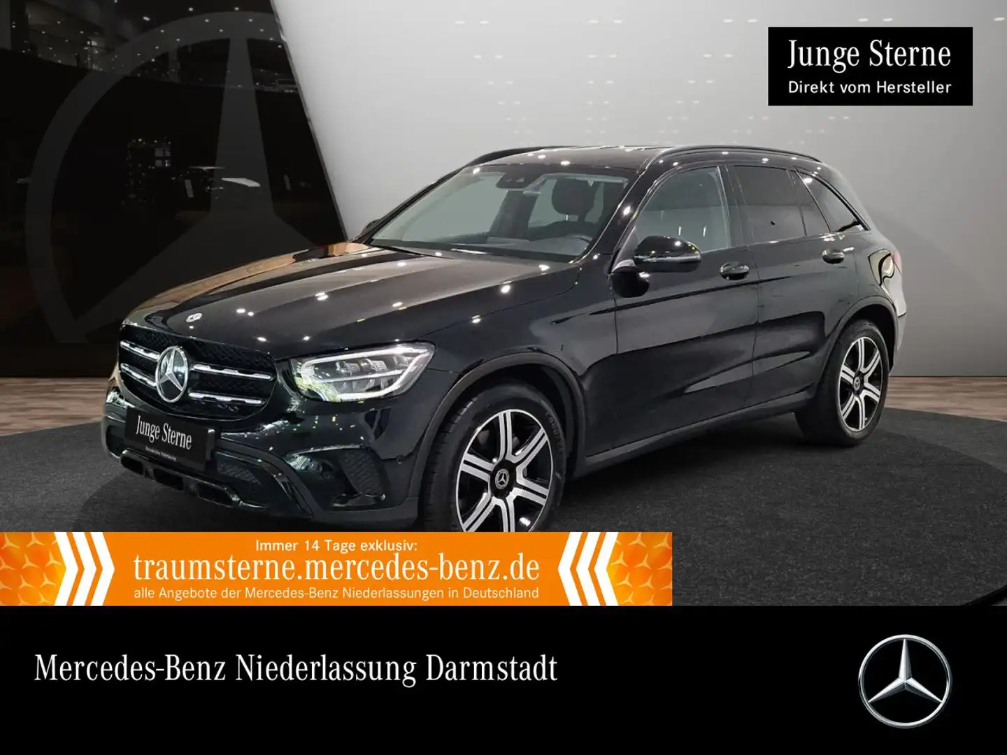 Mercedes-Benz GLC 200 4M NIGHT+LED+KAMERA+SPUR+TOTW+KEYLESS+9G Negro - 1