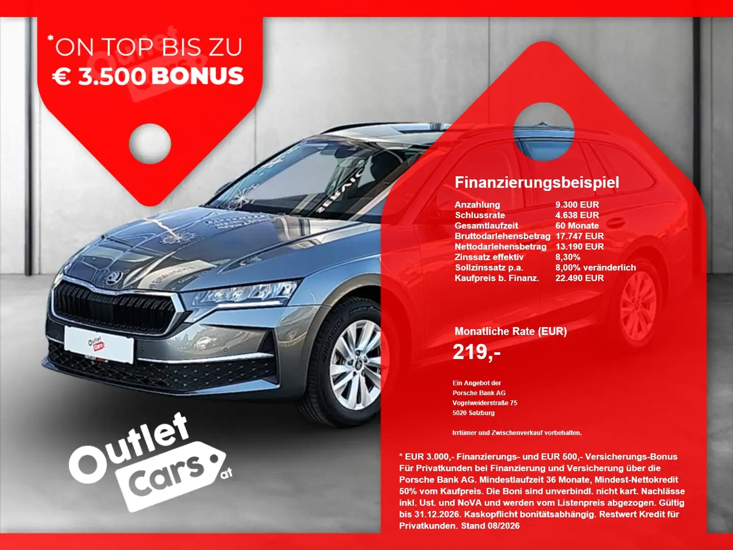 Skoda Octavia Combi 1.5 TSI Selection ASSIST+CARPLAY Grau - 1