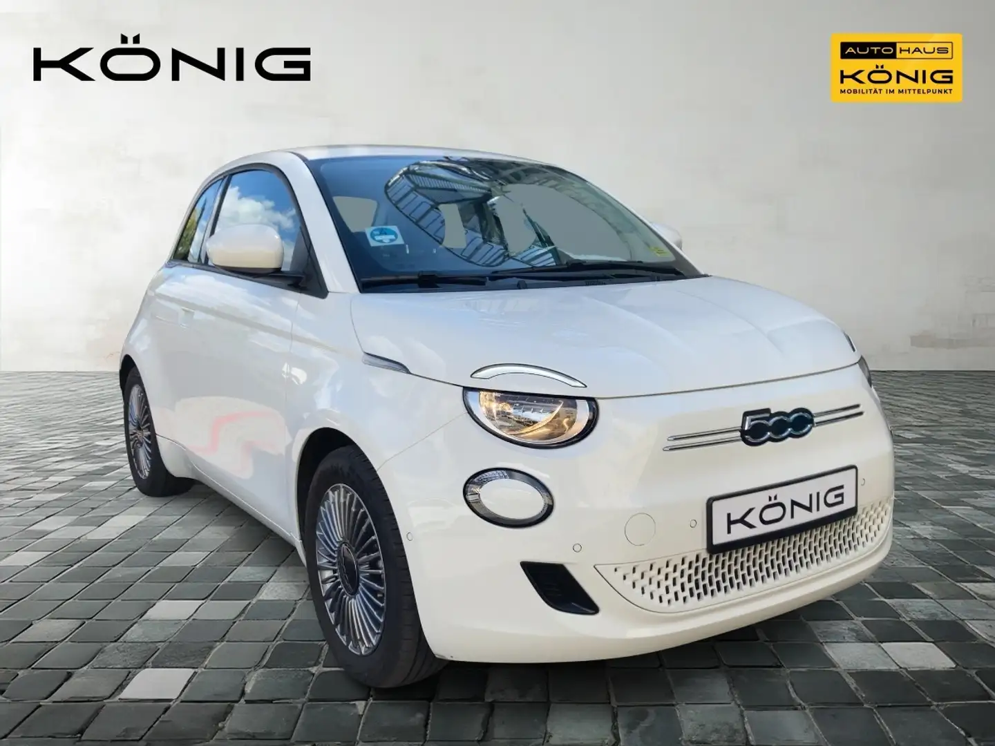 Fiat 500e Weiß - 2