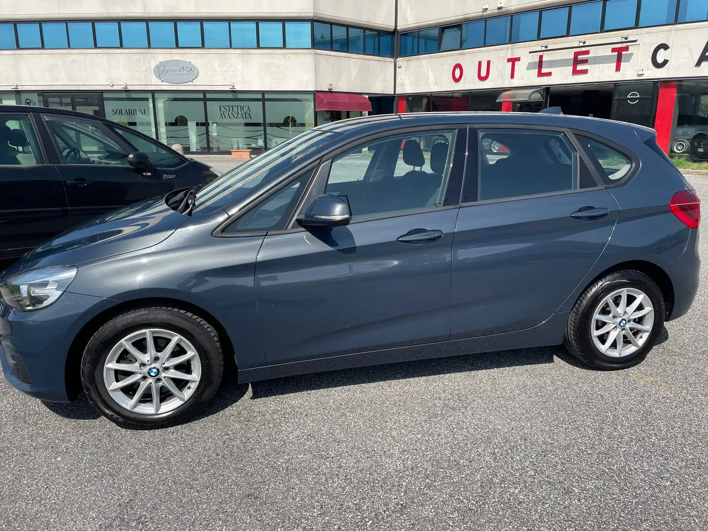 BMW 218 218d Active Tourer Luxury auto Gris - 1