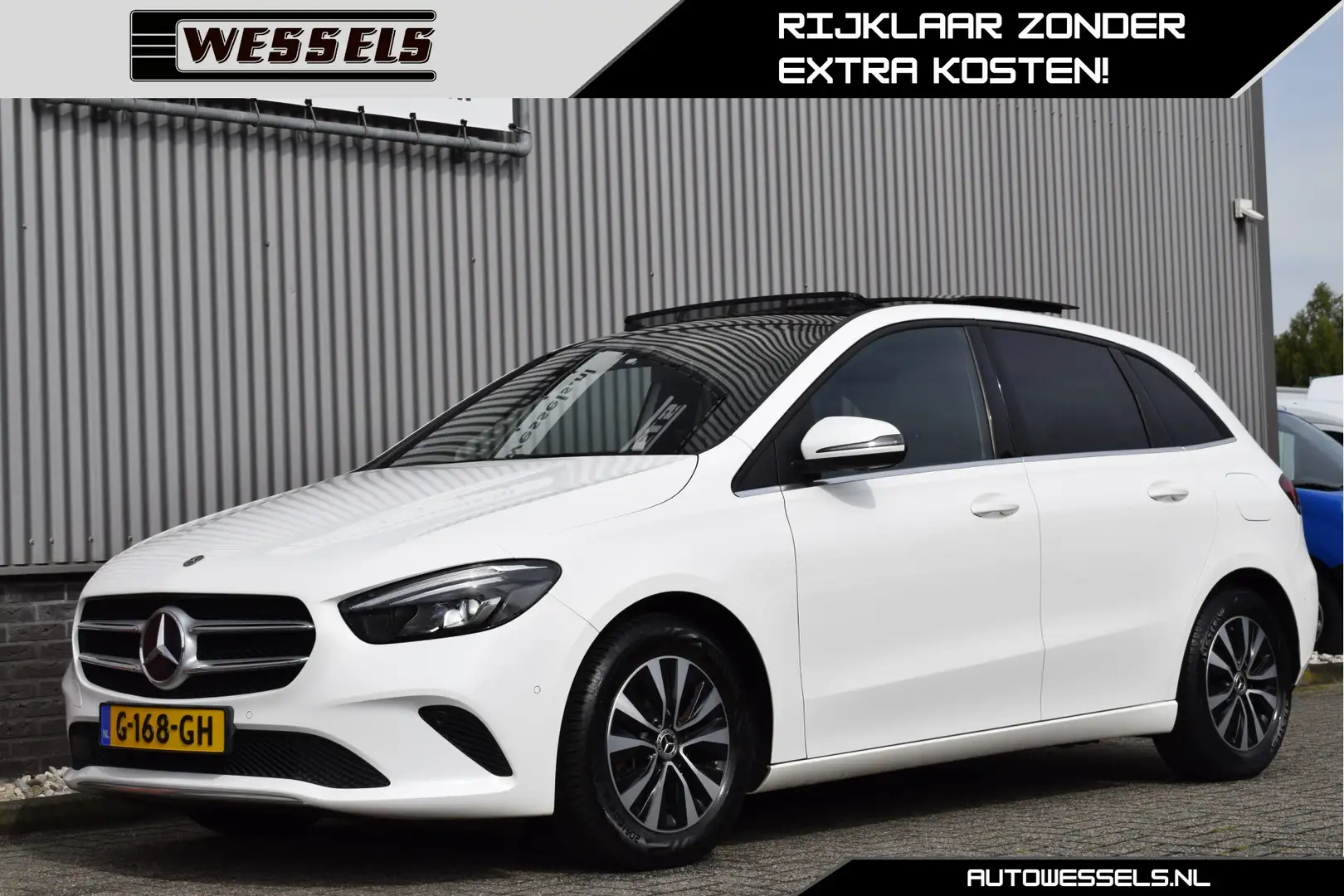 Mercedes-Benz B 180 Business Solution Plus N.A.P, Panorama, Elek. trek Wit - 1