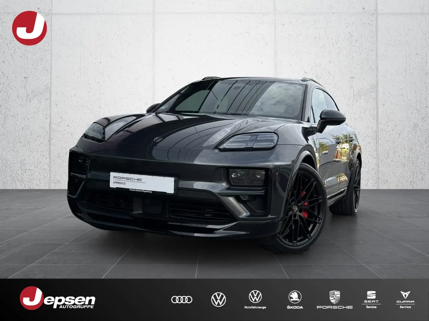Porsche Macan Turbo Sitzbel. PANO Burmester Grau - 1