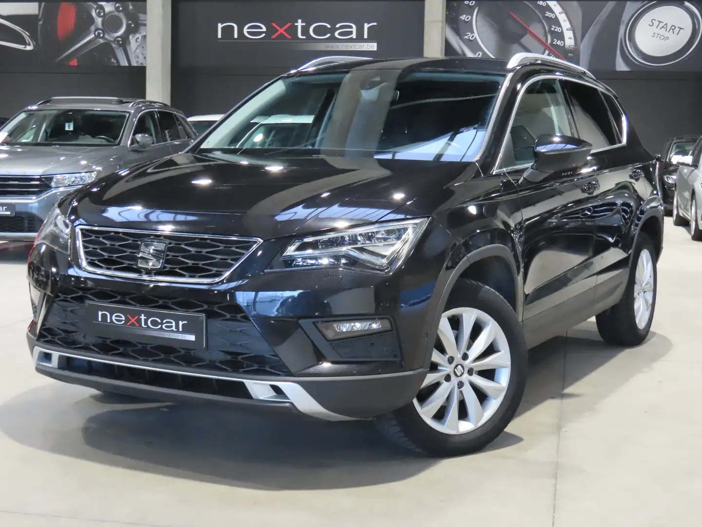 SEAT Ateca 1.6 TDI Style *LED-CUIR-VIRTUAL-CAMERA 360-CRUISE* Noir - 1
