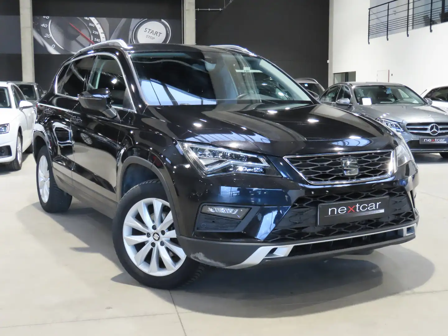 SEAT Ateca 1.6 TDI Style *LED-CUIR-VIRTUAL-CAMERA 360-CRUISE* Noir - 2