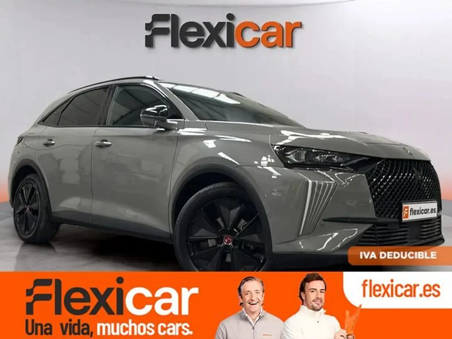 DS Automobiles DS 7 Crossback BlueHDi 130 Automático PERF LINE + Gris - 1