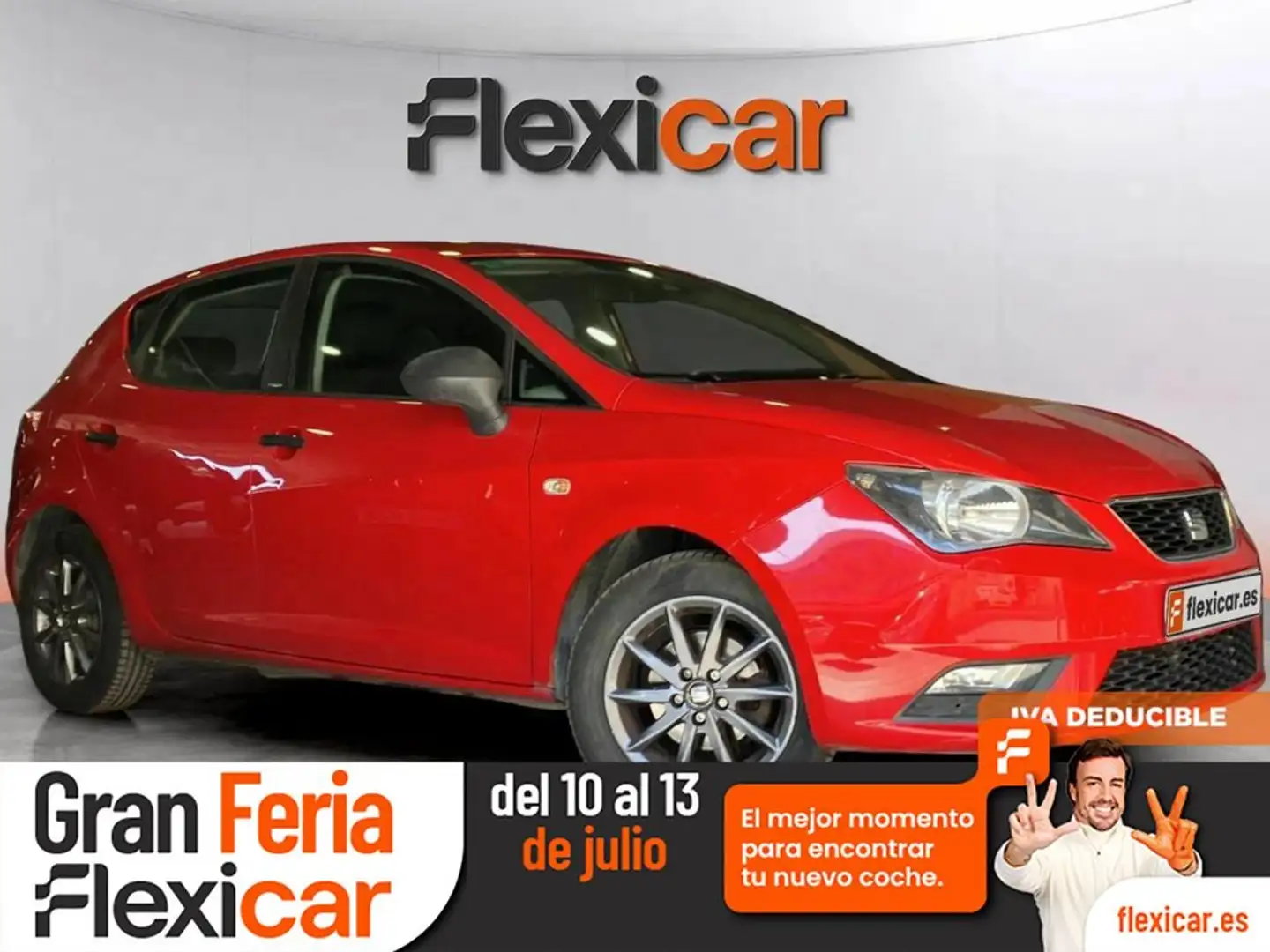 SEAT Ibiza 1.2 12v 70cv Reference Rojo - 1