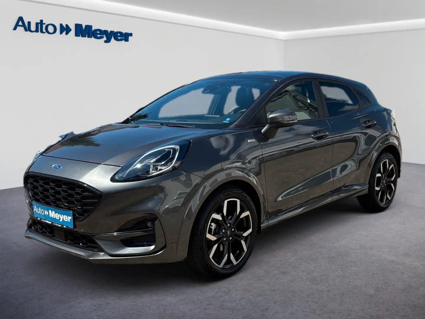 Ford Puma 1.0 HYBRID Aut. 155 ST-Line X |AHK| Grijs - 1