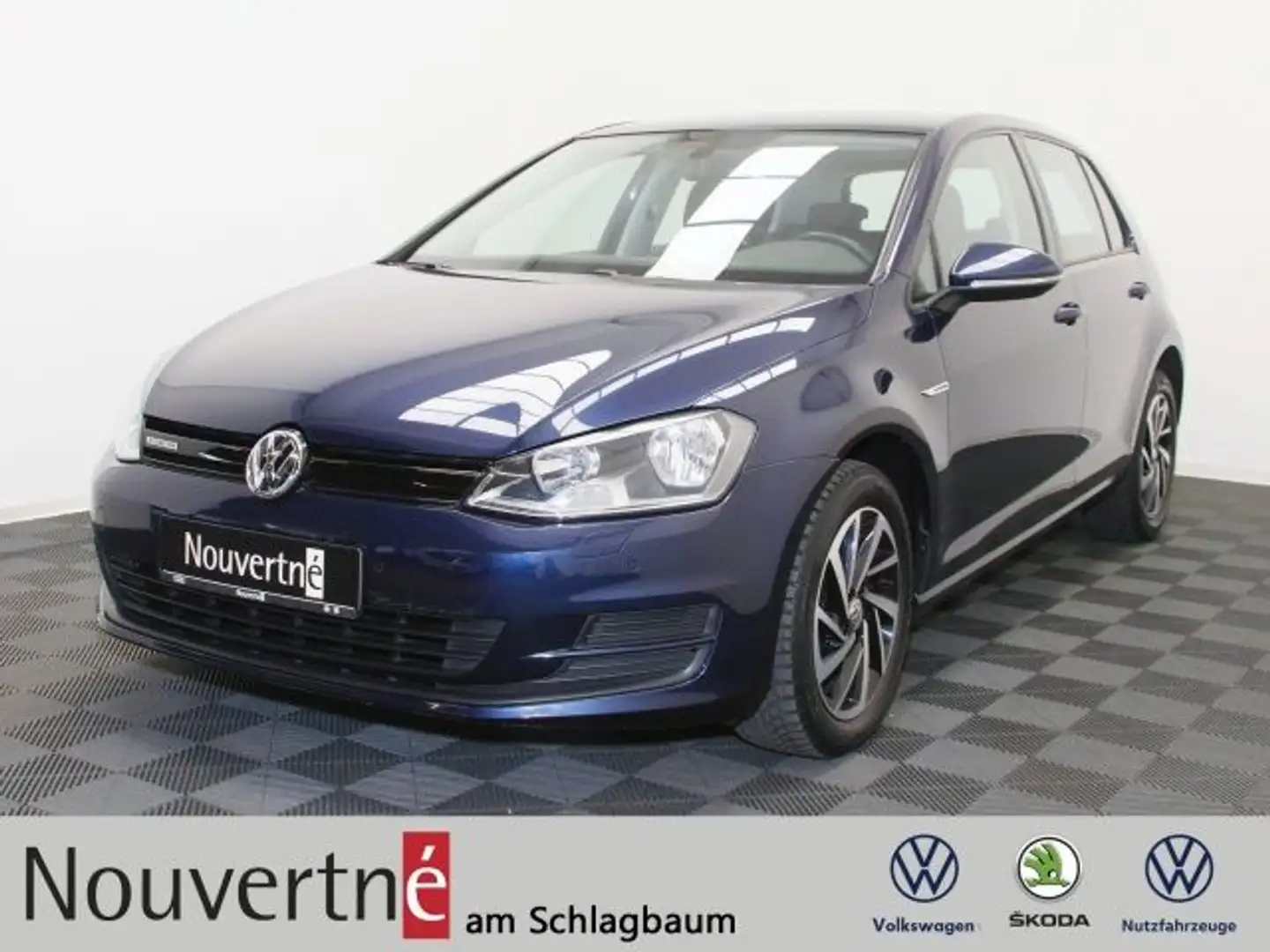 Volkswagen Golf VII 1.4 TGI + AHK + Navi + Tempomat + Klima Blau - 1