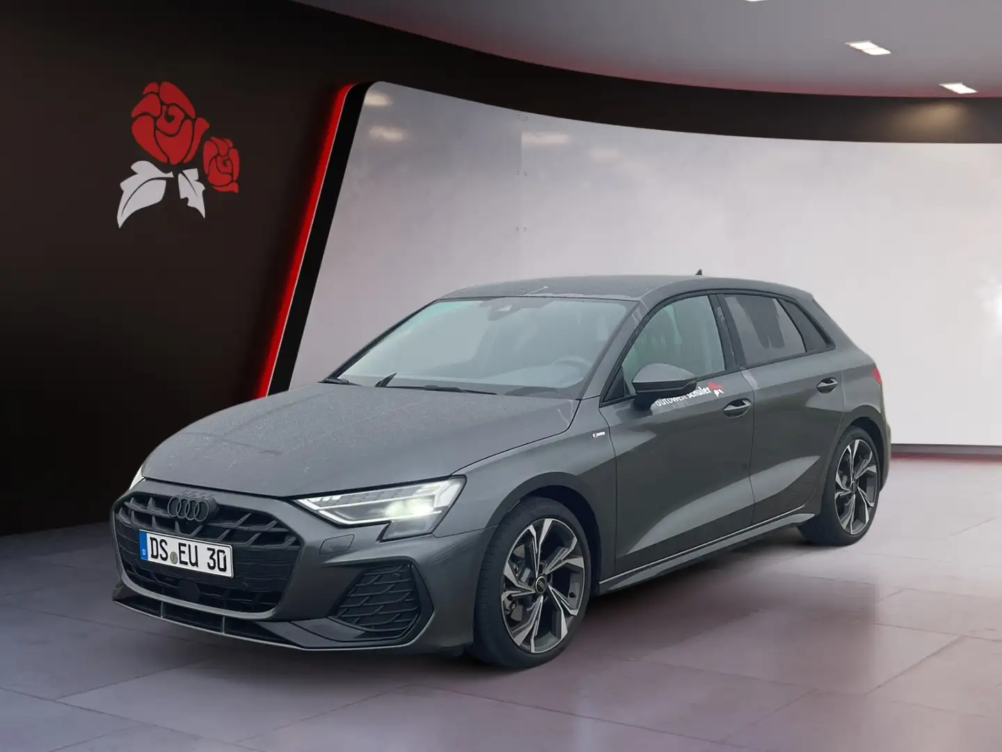 Audi A3 Sportback 35 1.5 TFSI S-line Matrix-LED Gris - 2