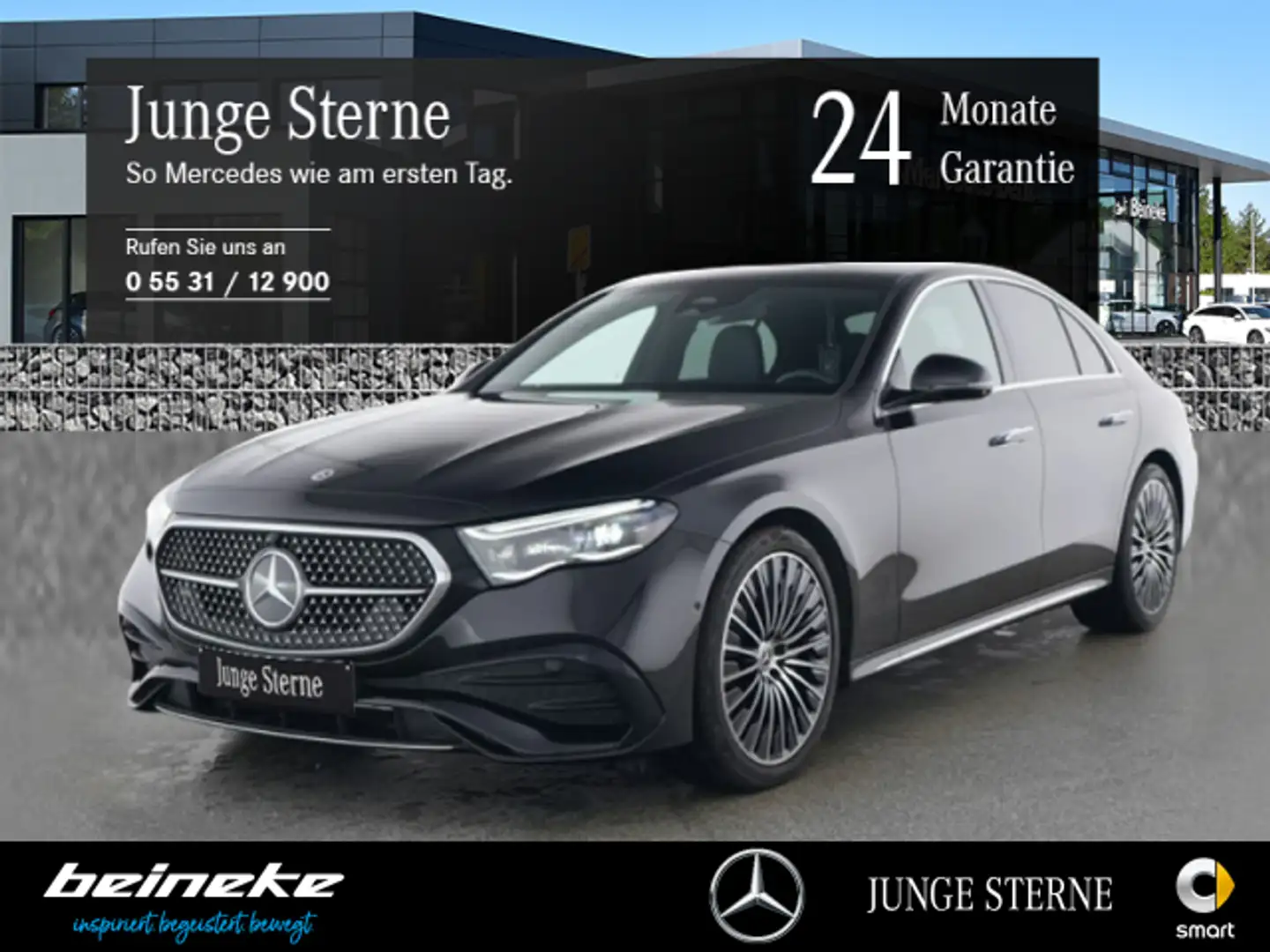 Mercedes-Benz E 200 E 200 AMG Adv+ Digital Light Distro. Memory 360° Schwarz - 1