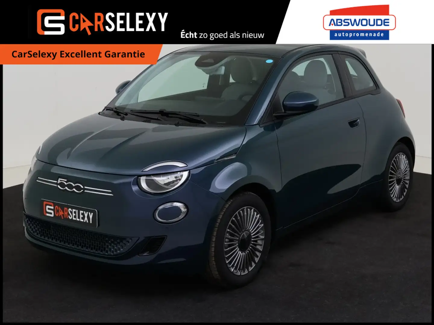 Fiat 500e Icon 42 kWh | Automaat | Apple Carplay | Android A Groen - 1