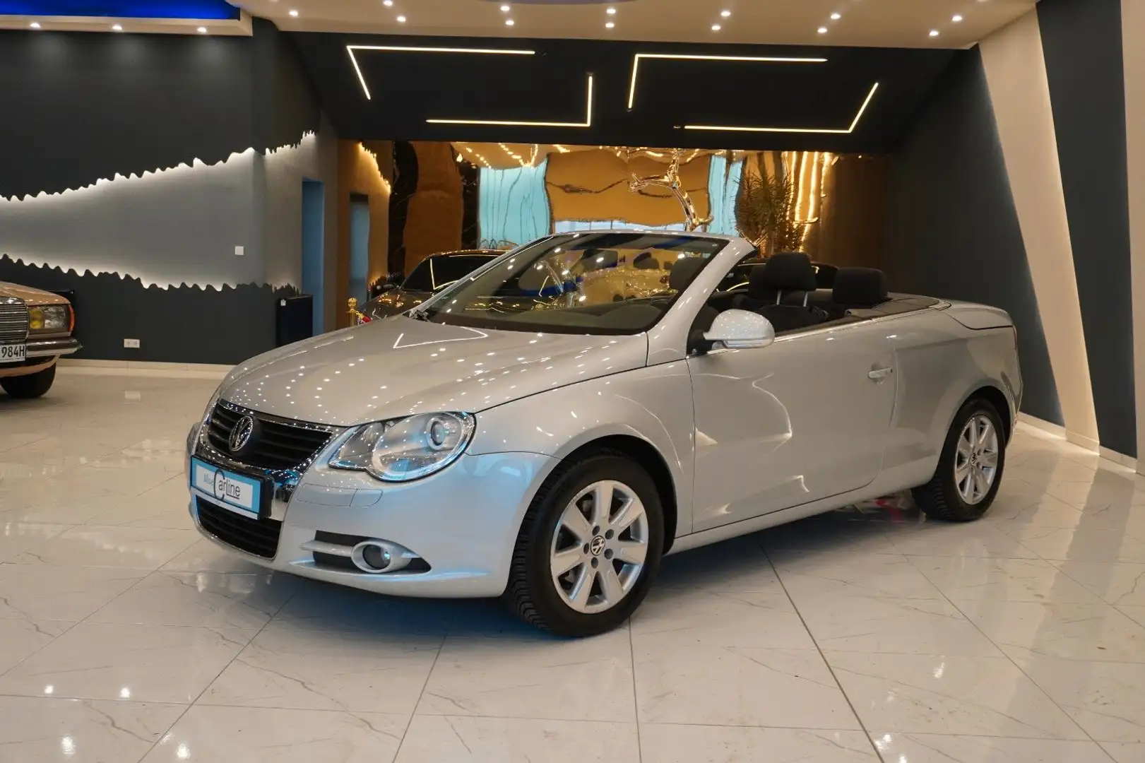Volkswagen Eos 2.0 FSI*SHZ*Klimaaut.*Pano*Cabrio*Scheckheft Silber - 1