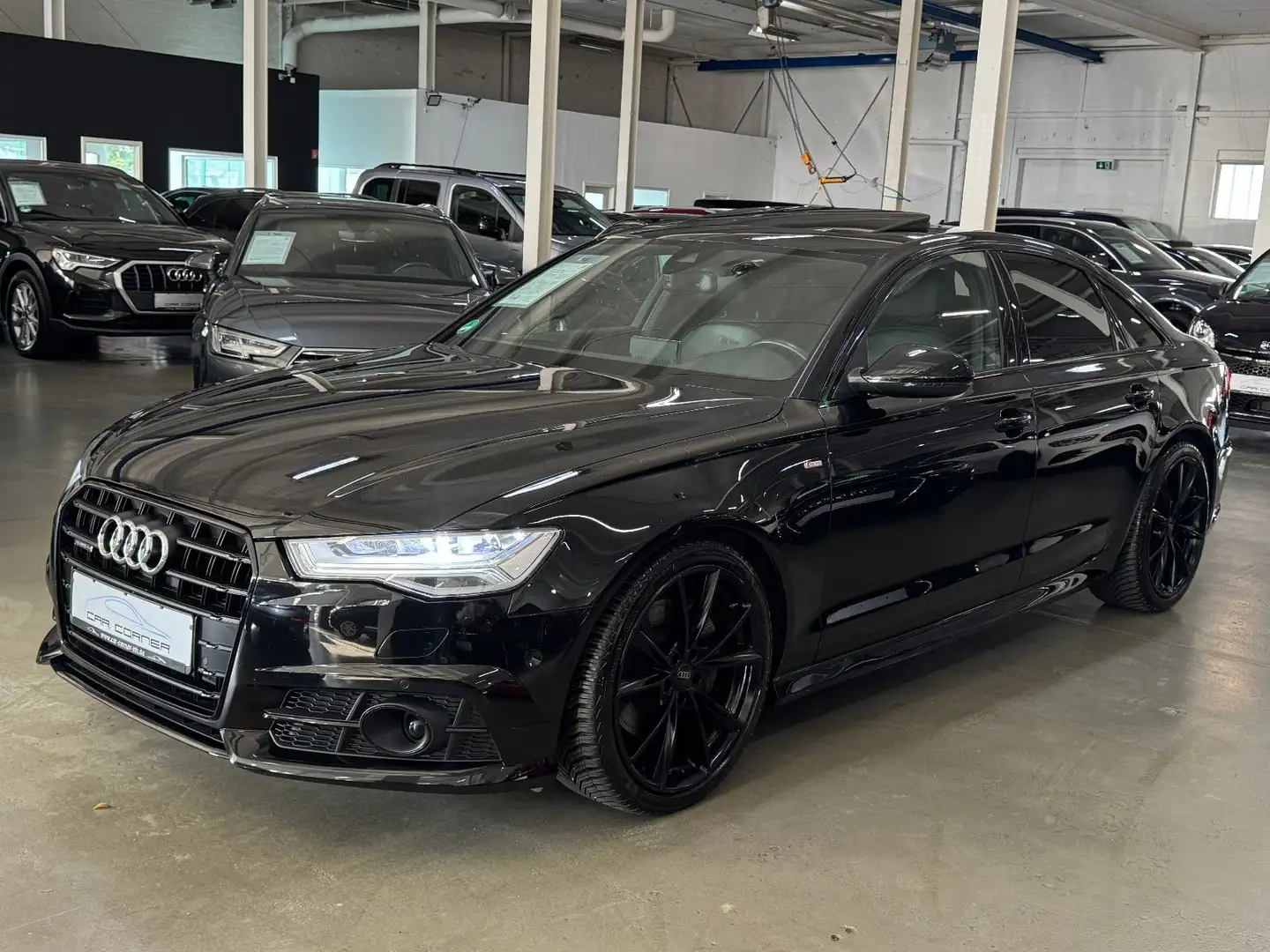 Audi A6 2.0 TFSI QUATTRO 3X S-LINE BLACK EDITION VOLL Schwarz - 1