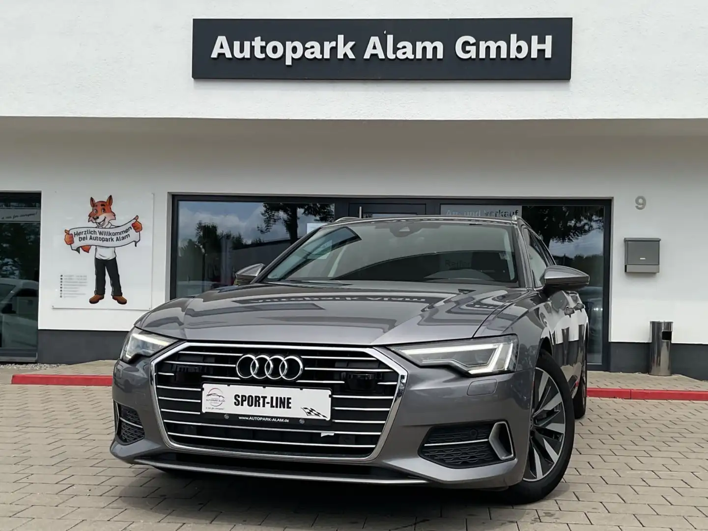Audi A6 Avant 35 TDI ACC DAB LED Leder Navi Temp Szary - 1