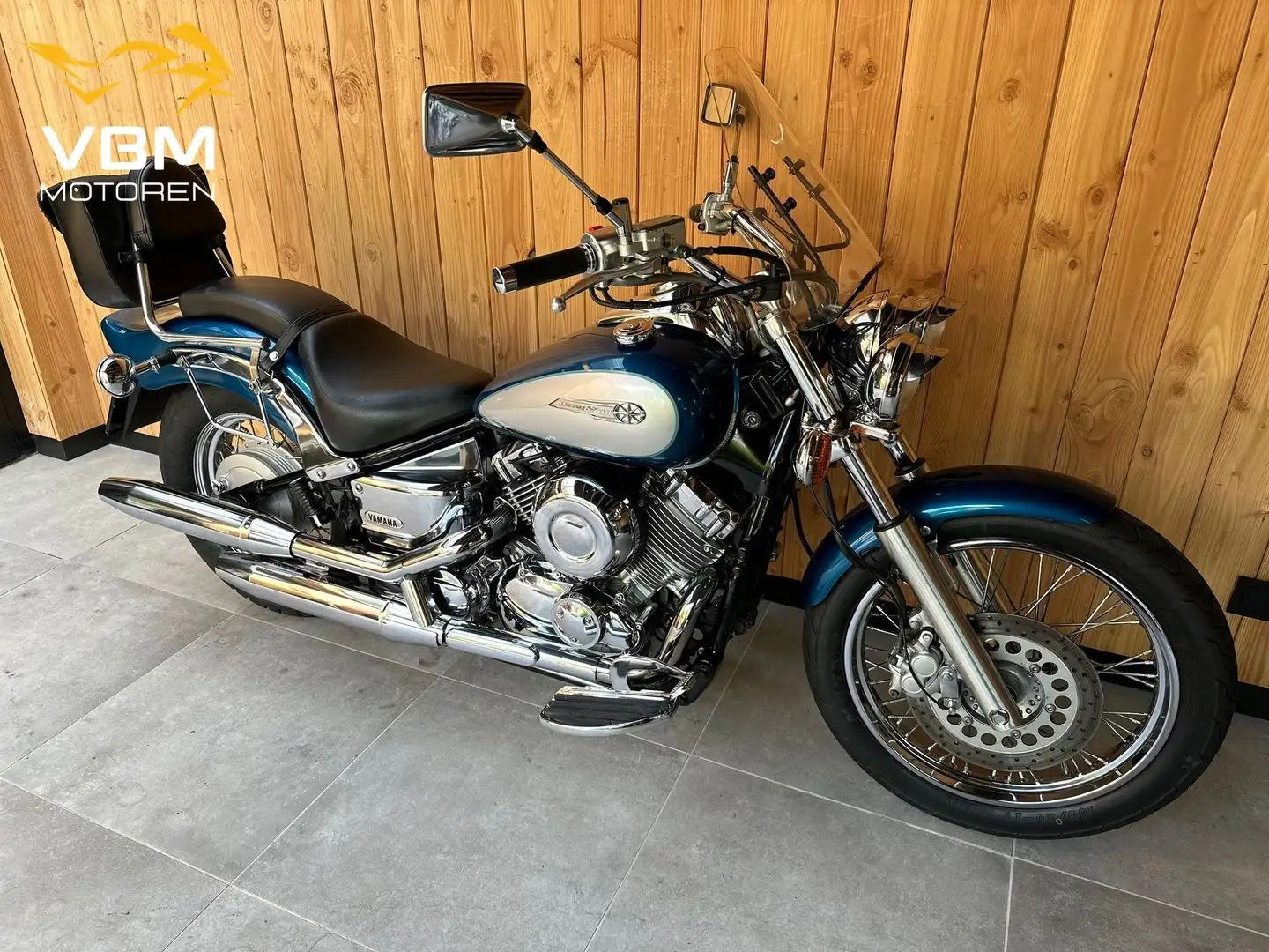Yamaha XVS 650 DRAGSTAR Blauw - 2