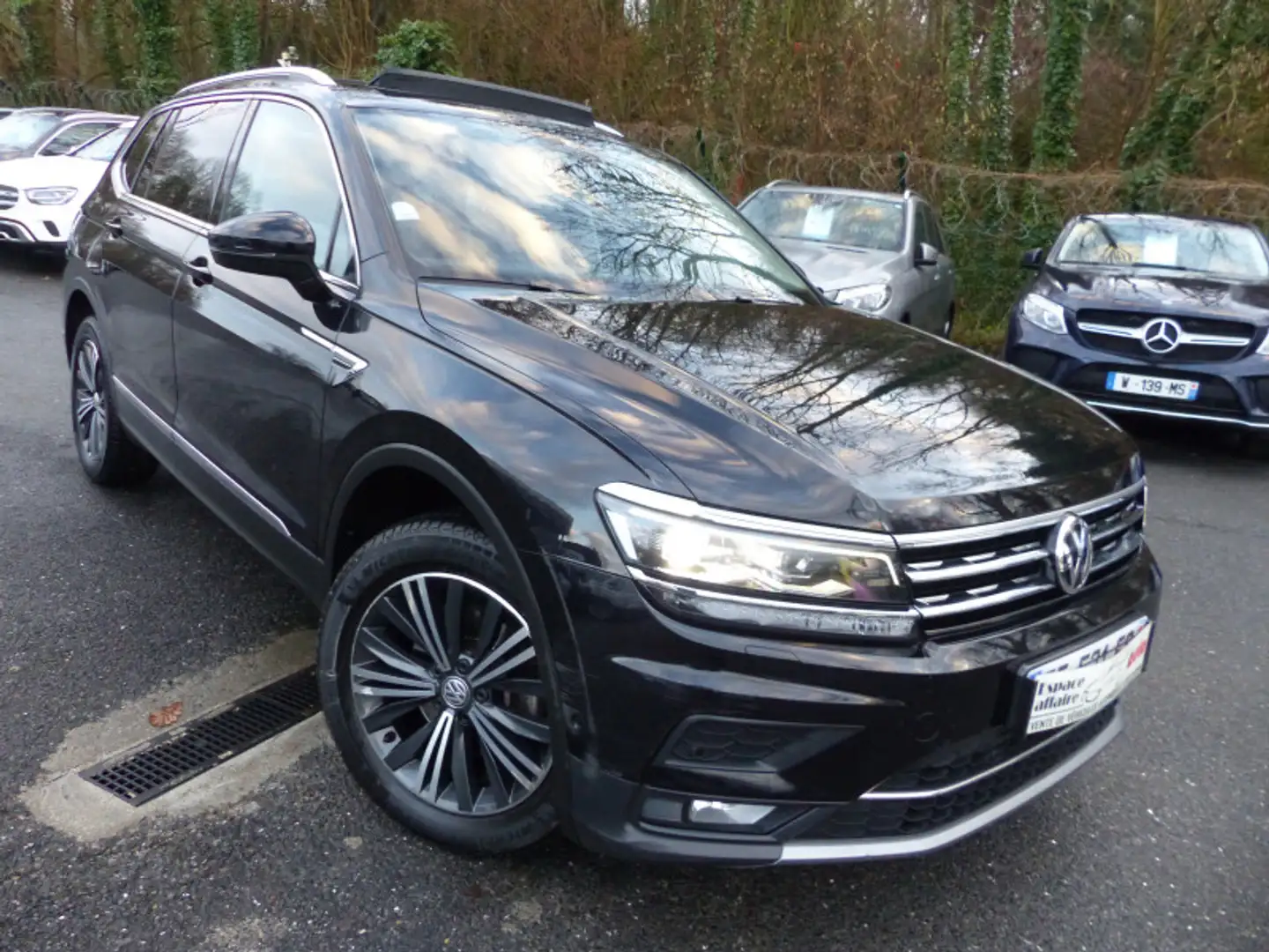Volkswagen Tiguan Allspace 2.0 TDI 150CH CARAT EXCLUSIVE DSG7 EURO6D-T Schwarz - 2
