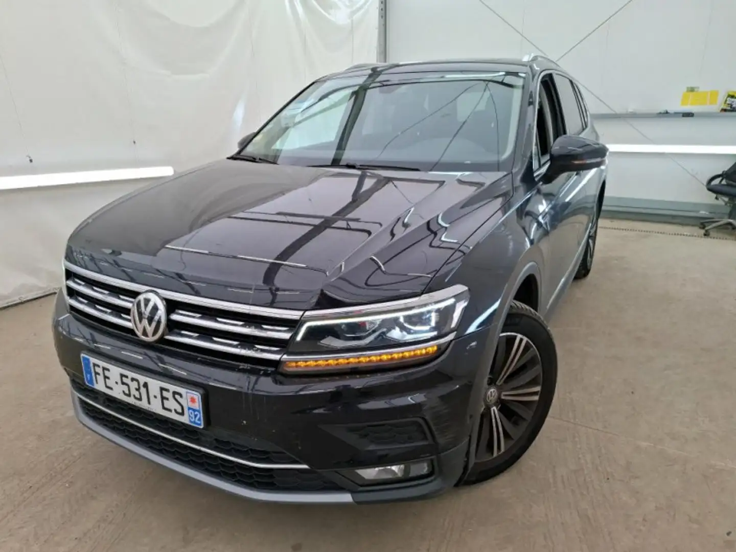 Volkswagen Tiguan Allspace 2.0 TDI 150CH CARAT EXCLUSIVE DSG7 EURO6D-T Noir - 1