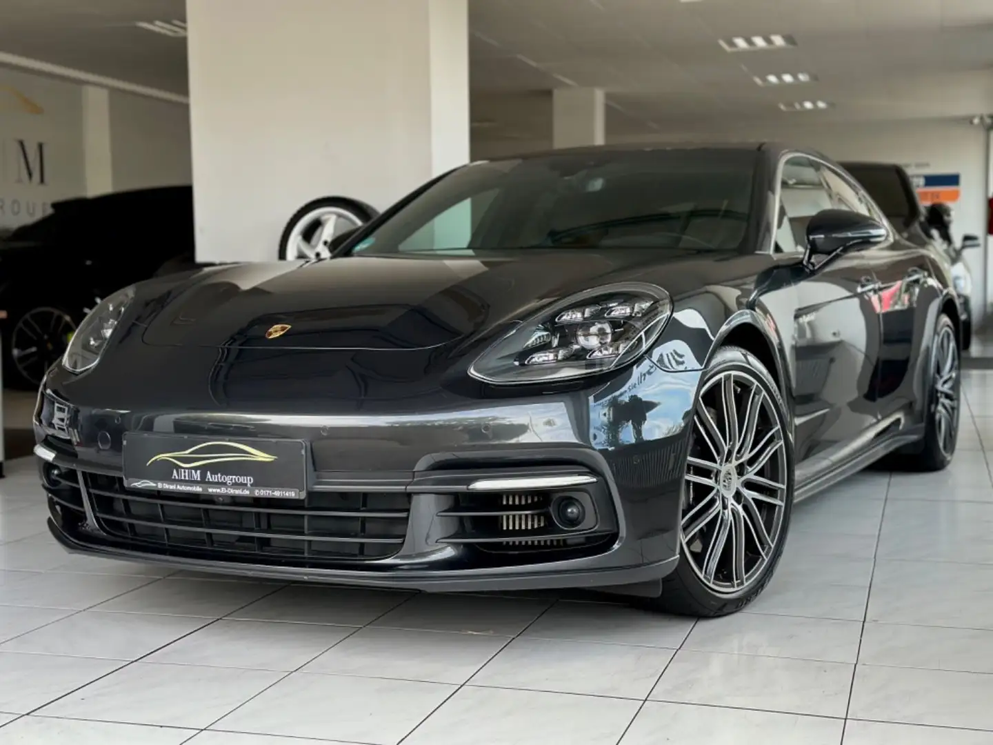 Porsche Panamera 4 E-Hybrid Pano/LED/ACC/Bose/360Cam Grau - 1