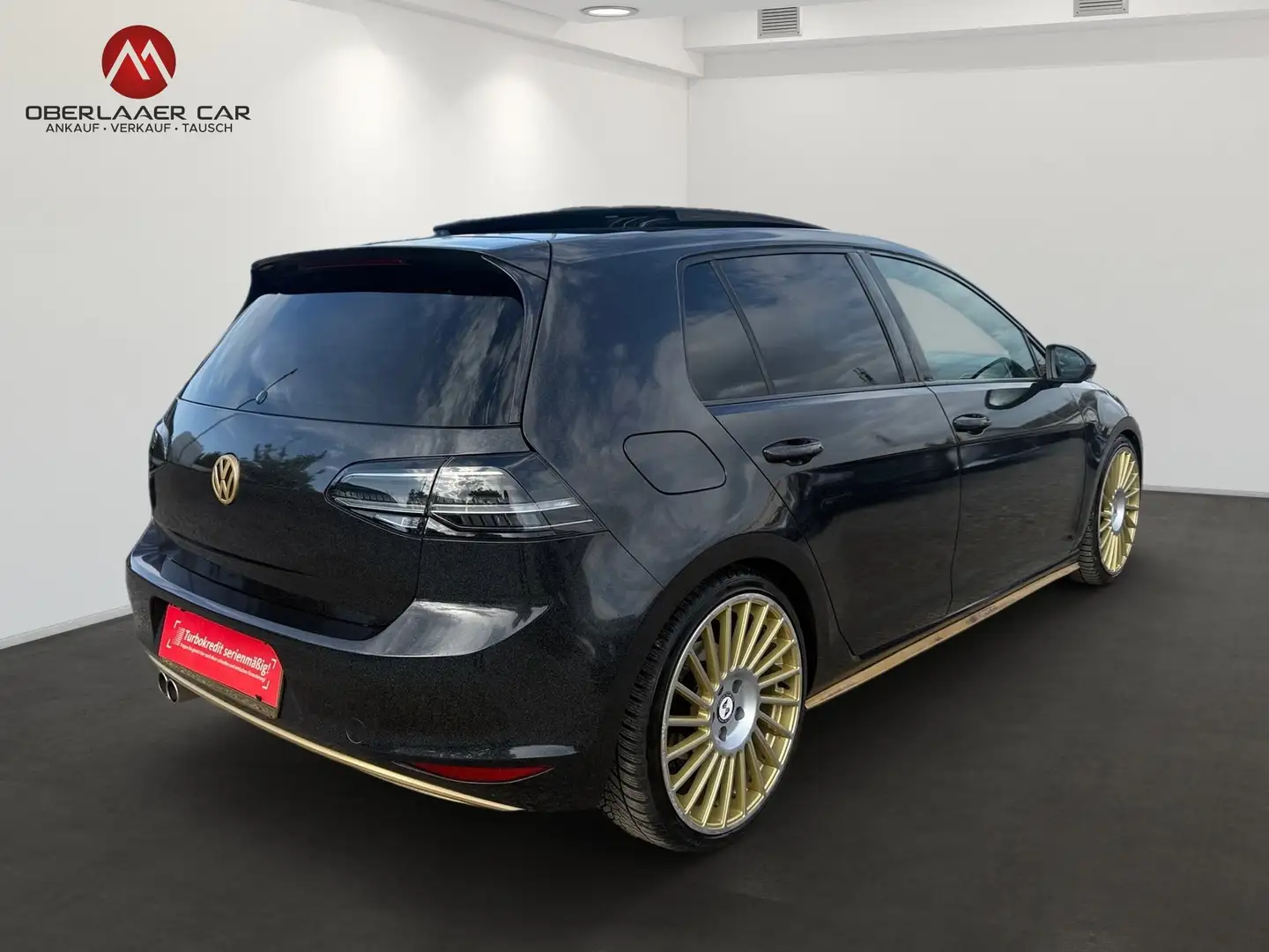 Volkswagen Golf GTD 2.0 TDI GTD | Panorama | Schwarz - 2