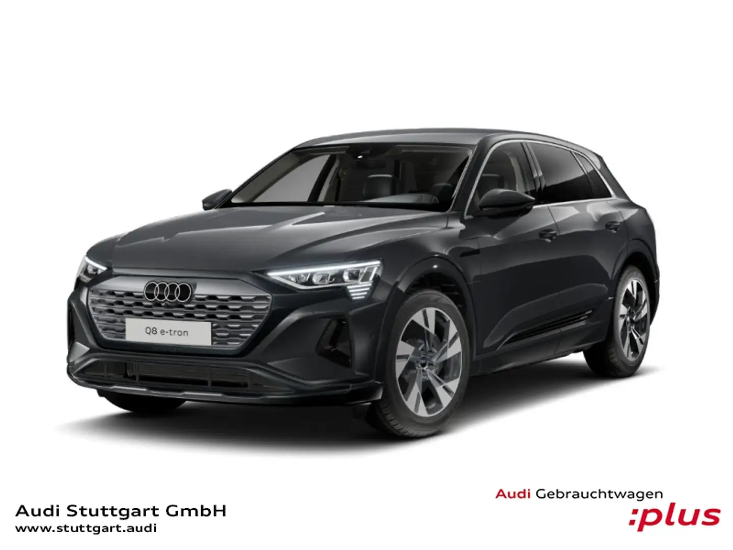 Audi Q8 e-tron Q8 advanced 55 e-tron qu AHK Standklima virtCo Grau - 1