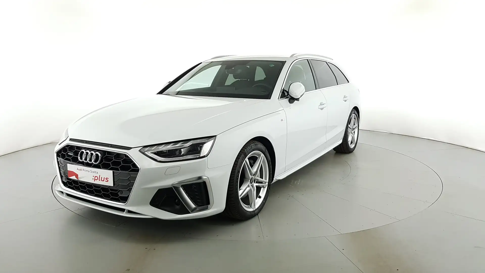 Audi A4 Avant 40 2.0 tdi mhev S line edition quattro 204cv Weiß - 1