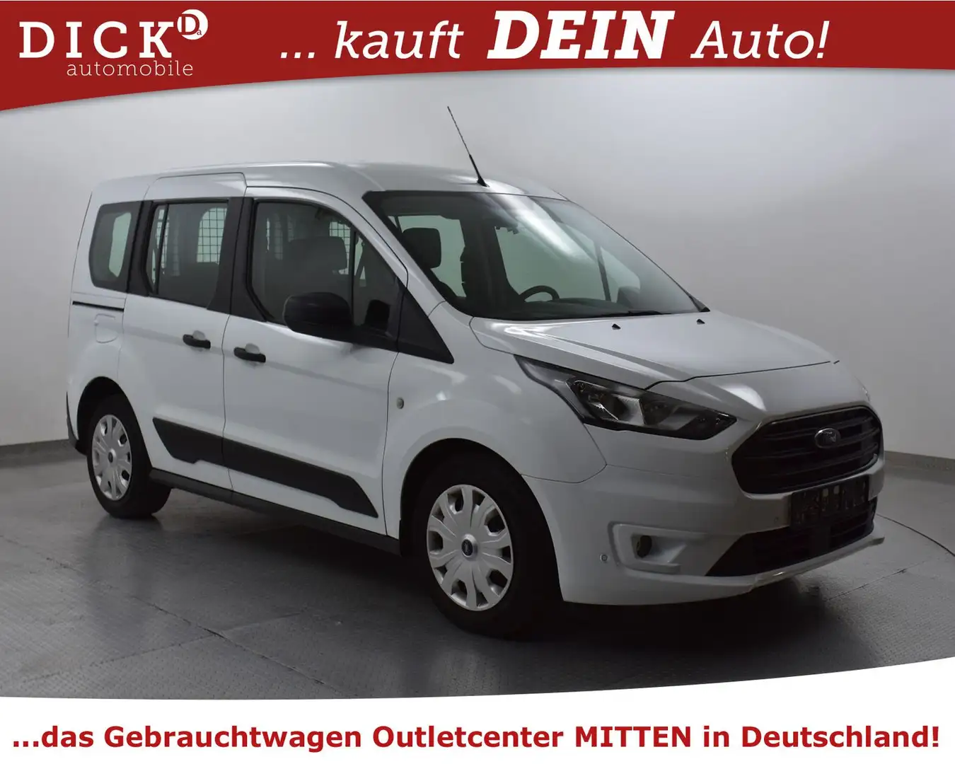 Ford Transit Connect Transit Conn 1.5d Trend 5SITZE+KLIMA+PDC+DAB+MFL White - 1