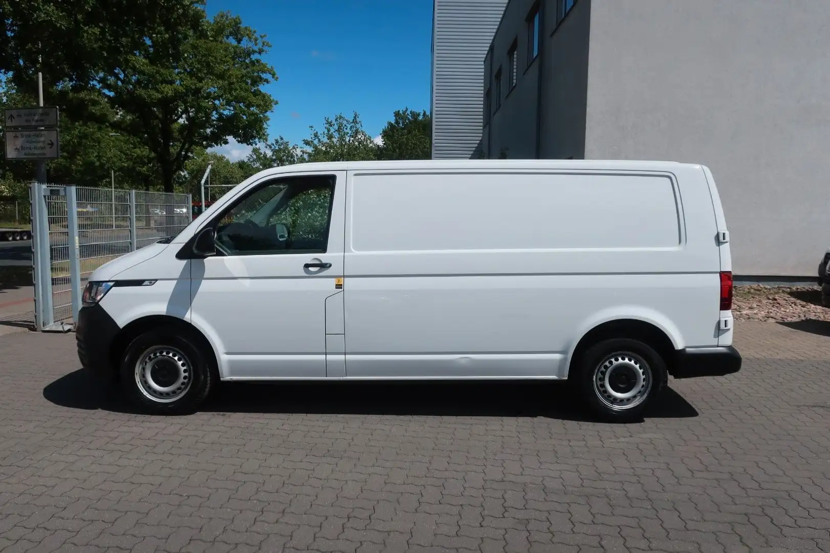 Volkswagen T6 Transporter T6.1 Transporter Kasten lang FWD / Klima / PDC Blanc - 2