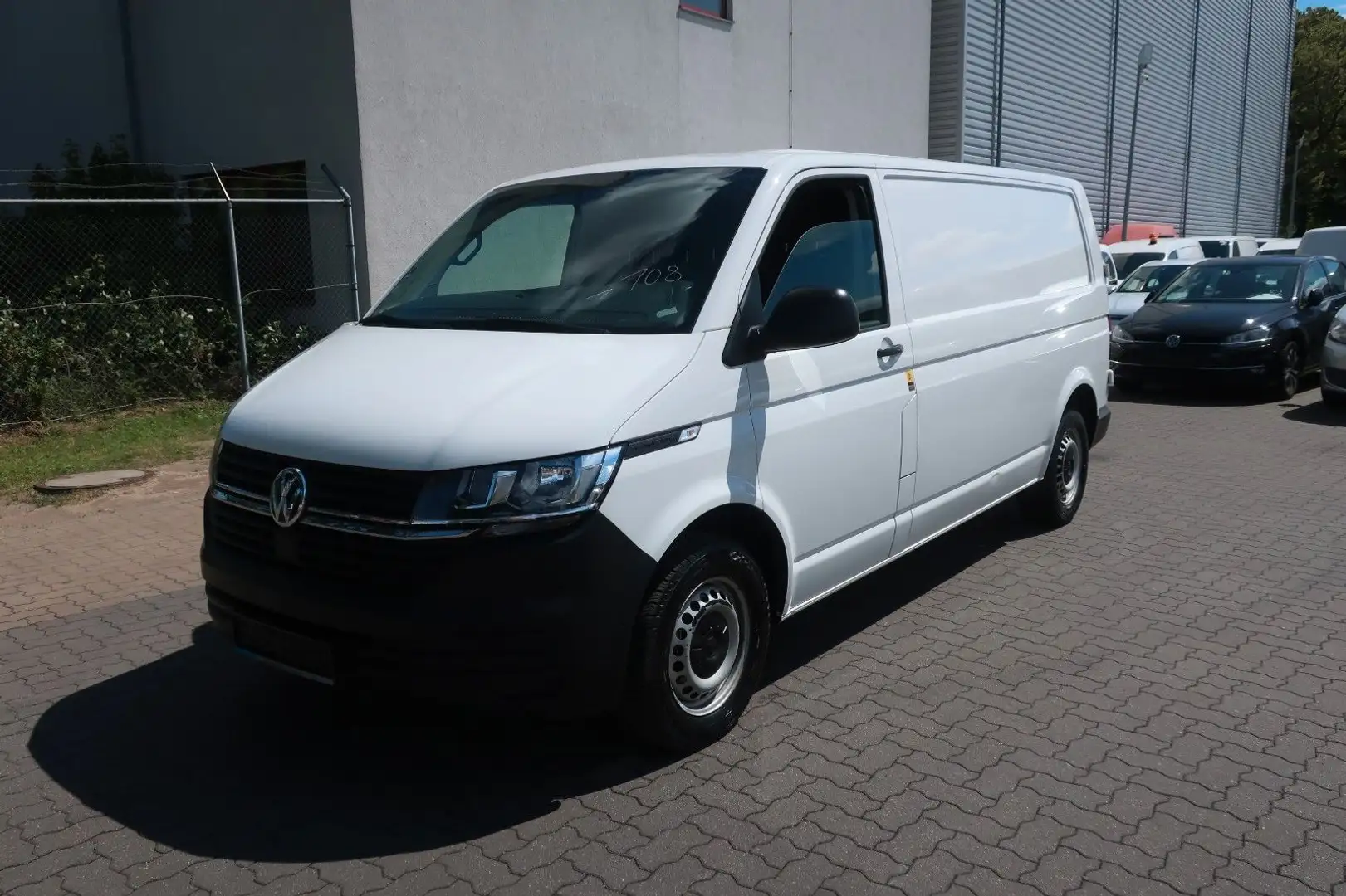 Volkswagen T6 Transporter T6.1 Transporter Kasten lang FWD / Klima / PDC Blanc - 1