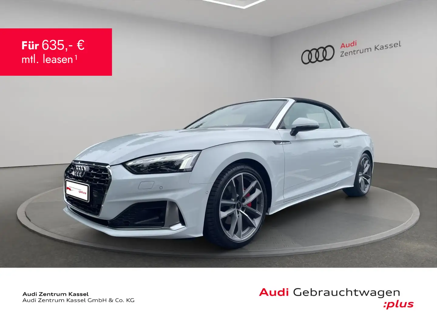 Audi A5 40 TDI qu. Matrix B&O Navi Kamera Weiß - 1