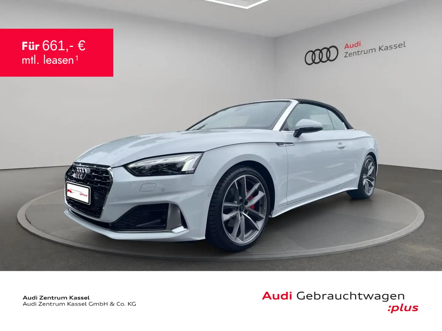 Audi A5 40 TDI qu. Matrix B&O Navi Kamera Weiß - 1