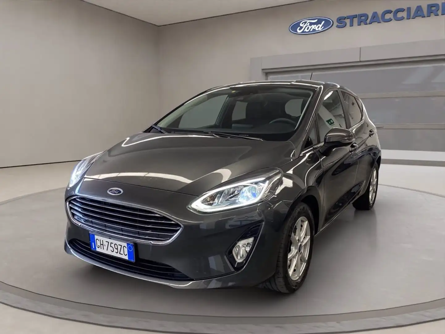 Ford Fiesta 5p 1.0 ecoboost hybrid Titanium s&s 125cv my20.75 Grigio - 1