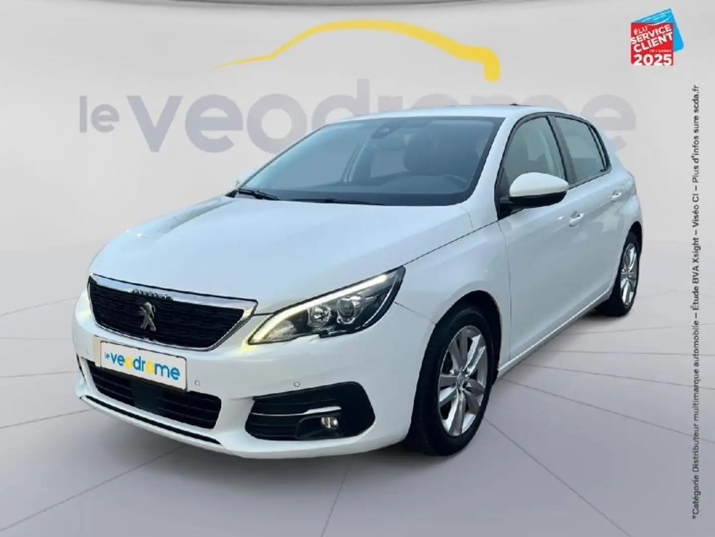 Peugeot 308 1.5 BlueHDi 100 S/S Active GPS Radar AR Carplay Weiß - 1