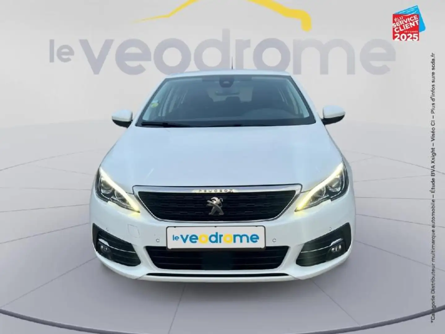 Peugeot 308 1.5 BlueHDi 100 S/S Active GPS Radar AR Carplay Blanc - 2