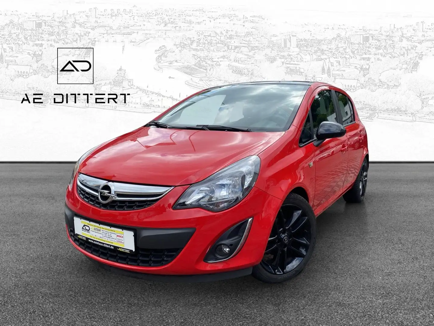 Opel Corsa D Color Edition ++SPORT+NAVI+SHZ+LHZ+ Schwarz - 1