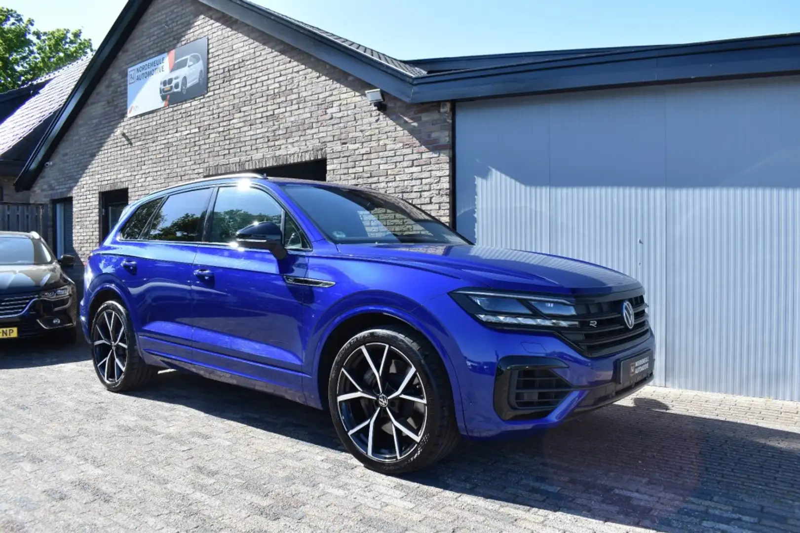 Volkswagen Touareg 3.0 TSI 4M R Lapiz Blue, Panorama, Leder, 360 Came Blauw - 2