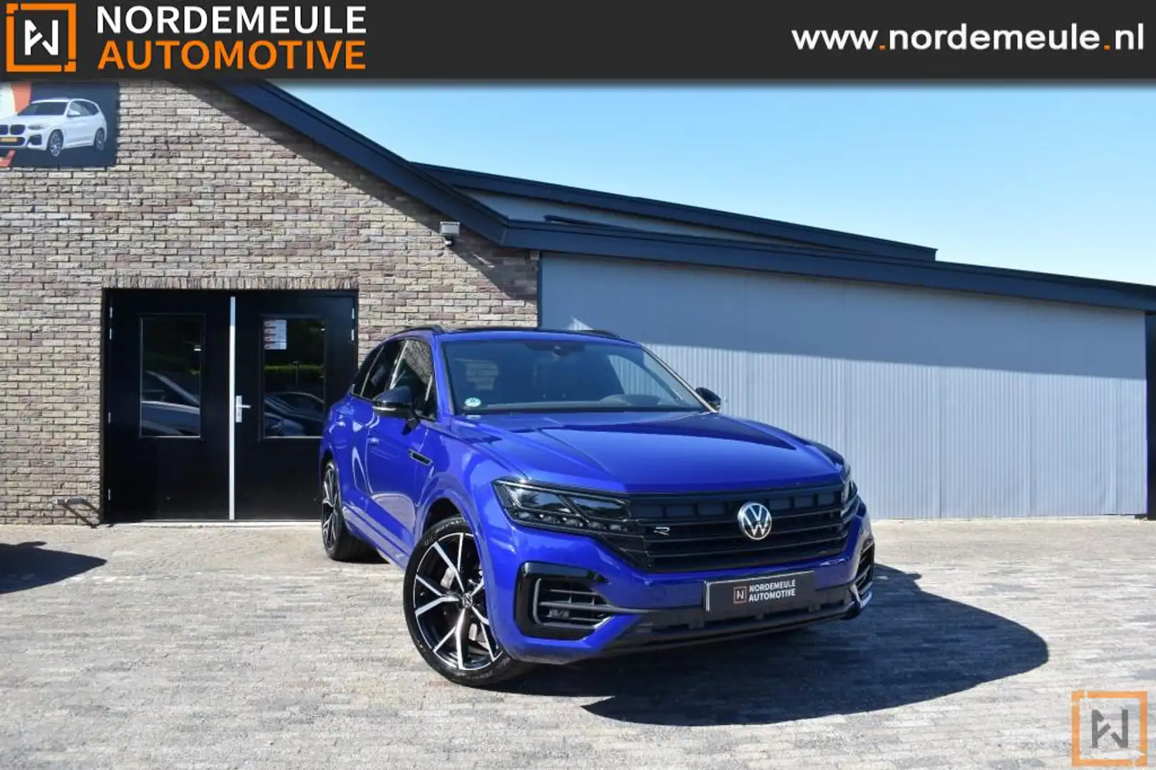 Volkswagen Touareg 3.0 TSI 4M R Lapiz Blue, Panorama, Leder, 360 Came Blauw - 1