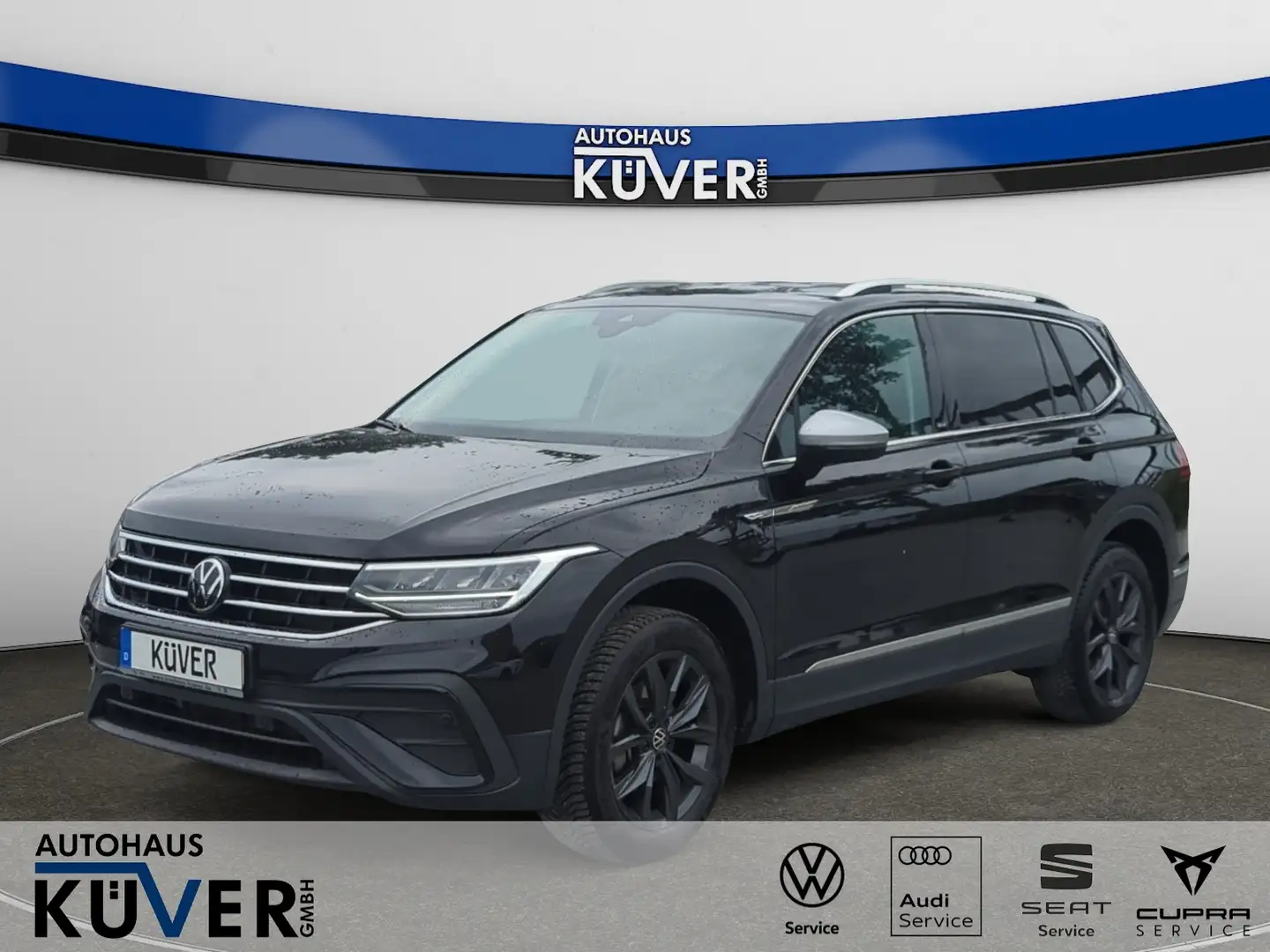 Volkswagen Tiguan Allspace Move 1,5 TSI DSG Navi+ACC+AHK Schwarz - 1